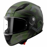 LS2 FF353 Rapid II integraalhelm Thunderbirds military mat groen