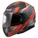 LS2 FF353 Rapid II integraalhelm Flitz mat zwart oranje grijs