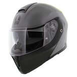 AGV Streetmodular systeemhelm Resia mat grijs zwart fluo geel