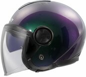 LS2 OF620 Classy jethelm glans kameleon - Maat XXXL