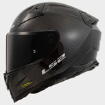 LS2 FF811 Vector II integraalhelm solid glans carbon zwart