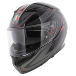 AGV K3 motorhelm Syth glans zwart rood