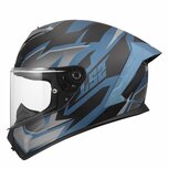 LS2 FF820 Rapid III helm Xtrem mat blauw petrol