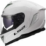 LS2 FF818 Storm III helm solid glans wit