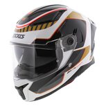 Axxis Panther SV integraalhelm Gale A9 glans goud wit zwart