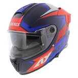 Axxis Hawk SV Evo Integraal helm Ixil C7 mat blauw rood - Maat XS