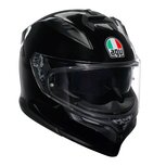 AGV K7 motorhelm Mono glans zwart