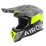 Airoh Aviator Ace 2 crosshelm Fury glans grijs geel zwart