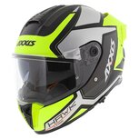 Axxis Hawk SV Evo Integraal helm Judge B3 mat geel zilver zwart