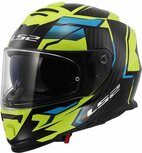 LS2 FF800 Storm II integraalhelm Tracker zwart geel