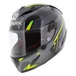 Shark Race-R Pro Carbon Aspy Integraalhelm - Maat XS - Carbon antraciet geel