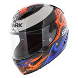 Shark Race-R Pro Carbon Lorenzo 2019 Integraalhelm - Carbon blauw