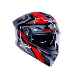 AGV K5 motorhelm Munor zwart rood