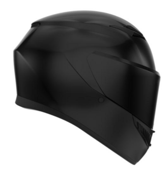 AGV K3 helm mono solid glans zwart