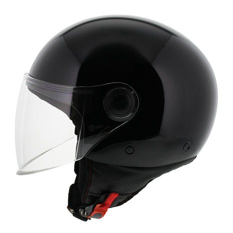 MT Street helm glans zwart