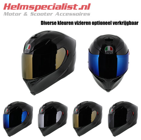 AGV K5-S Mono glans zwart GT4