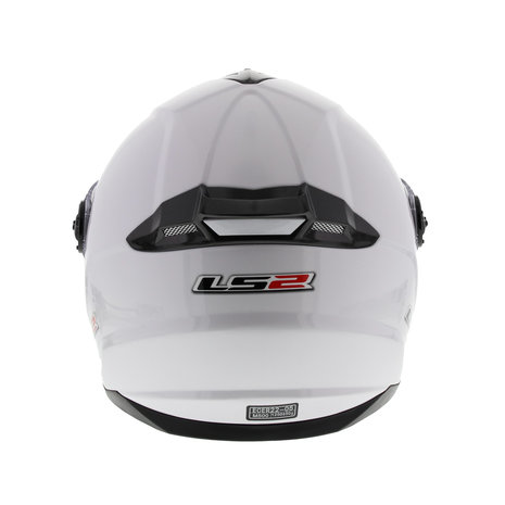 LS2 FF392 Single Mono kinder integraal helm wit