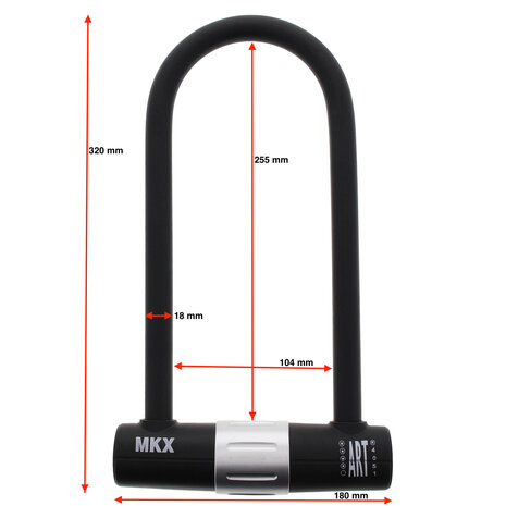 MKX-Lock Beugelslot 180x320 ART4