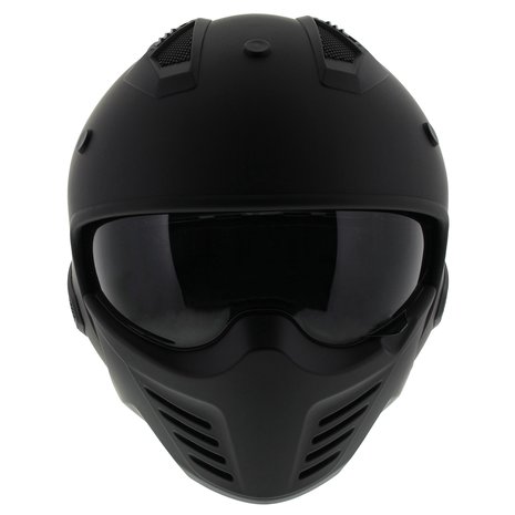Vito Jet Bruzano helm mat zwart - Helmspecialist