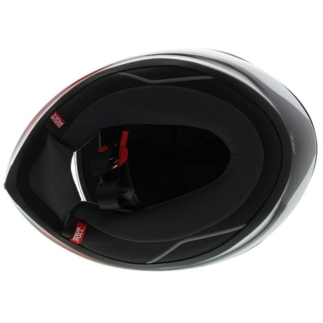 AGV K6 Hyphen Zwart Rood Wit