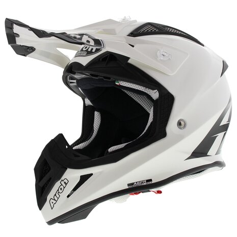 Airoh Aviator Ace crosshelm color glans wit