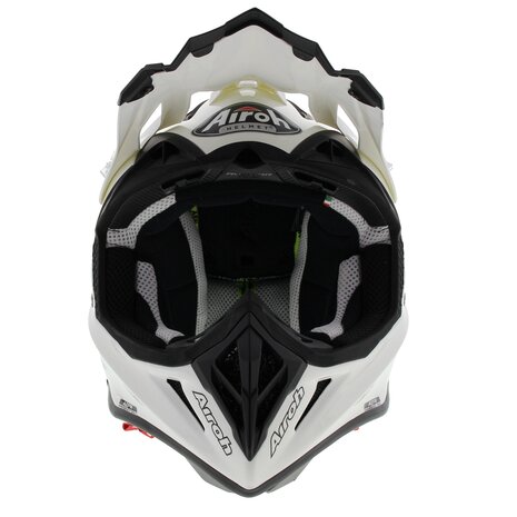 Airoh Aviator Ace crosshelm color glans wit