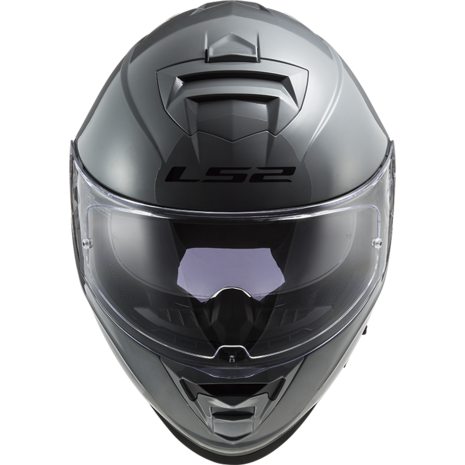LS2 FF800 Storm motorhelm Single mono nardo grey - Maat XS