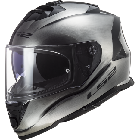 LS2 FF800 Storm motorhelm Jeans glans titanium