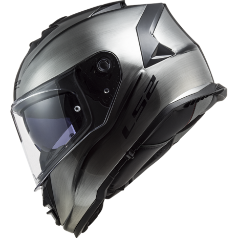 LS2 FF800 Storm motorhelm Jeans glans titanium