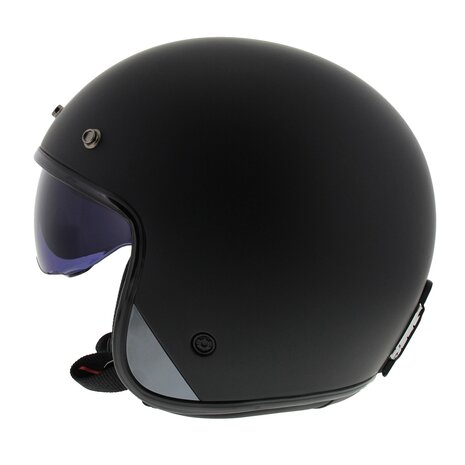 LS2 OF601 Bob HPFC jet motorhelm mat zwart - Maat XS