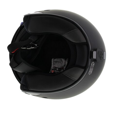 LS2 OF601 Bob HPFC jet motorhelm mat zwart - Maat XS
