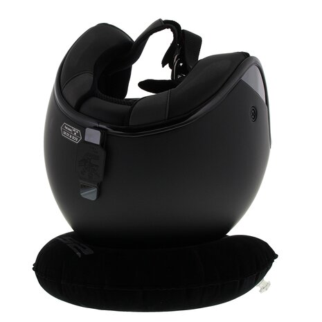 LS2 OF601 Bob HPFC jet motorhelm mat zwart - Maat XS