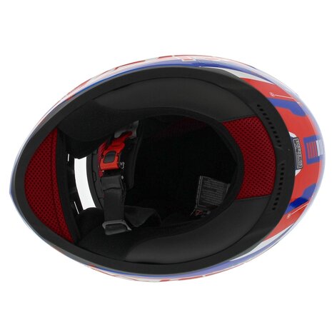 LS2 FF353 Rapid Stratus glans blauw rood wit