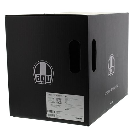 AGV AX-9 Motorhelm Glans Carbon