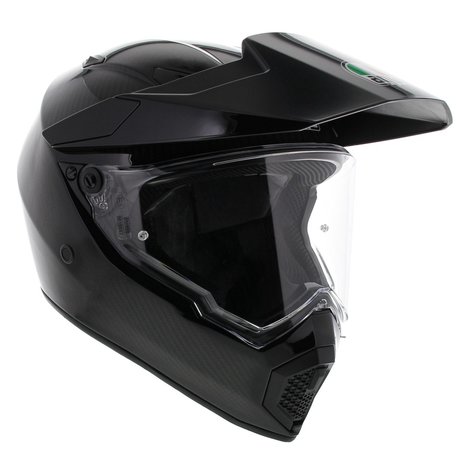 AGV AX-9 Motorhelm Glans Carbon