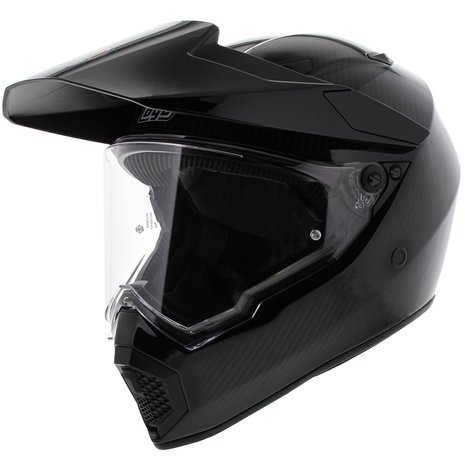 AGV AX-9 Motorhelm Glans Carbon