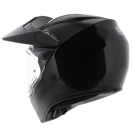 AGV AX-9 Motorhelm Glans Carbon