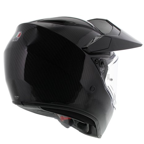 AGV AX-9 Motorhelm Glans Carbon