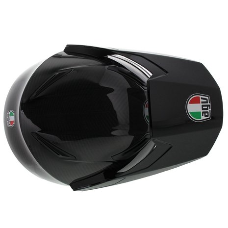 AGV AX-9 Motorhelm Glans Carbon