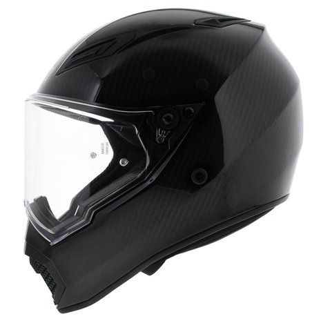 AGV AX-9 Motorhelm Glans Carbon