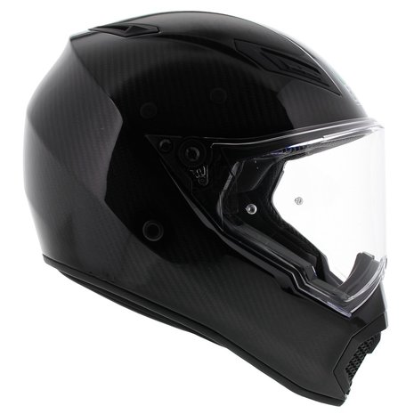 AGV AX-9 Motorhelm Glans Carbon
