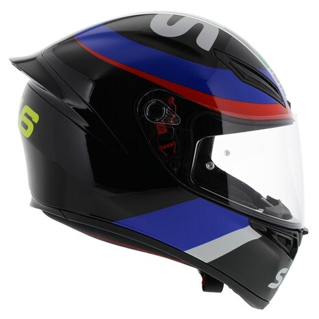 AGV K1 VR46 Sky Racing Team zwart rood