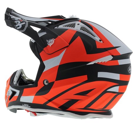 Airoh Aviator Ace crosshelm Trick mat oranje