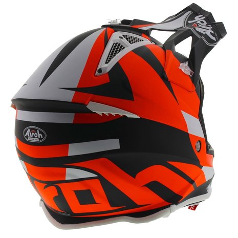 Airoh Aviator Ace crosshelm Trick mat oranje