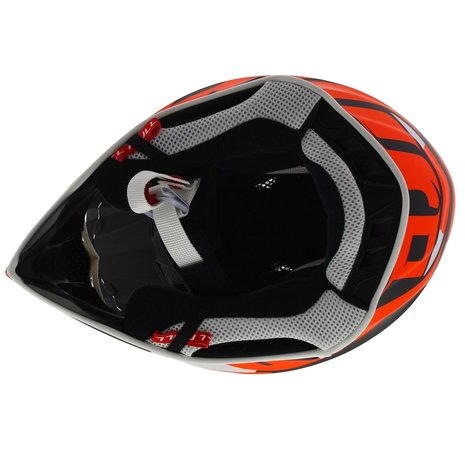 Airoh Aviator Ace crosshelm Trick mat oranje