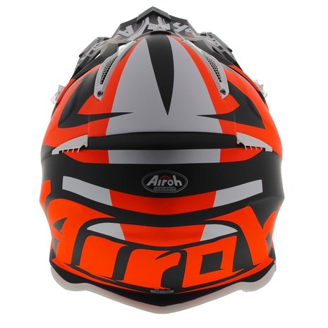 Airoh Aviator Ace crosshelm Trick mat oranje