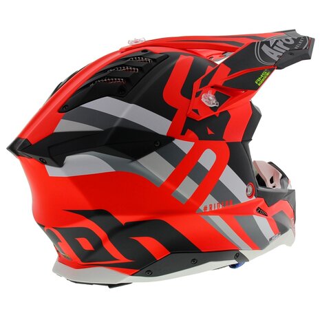 Airoh Aviator 3 AMS² Rainbow Mat Oranje