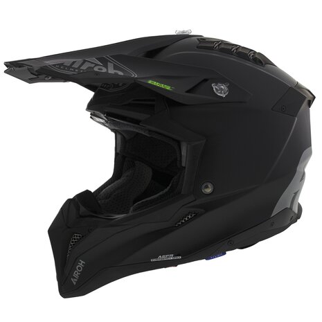 Airoh Aviator 3 AMS² Solid mat zwart