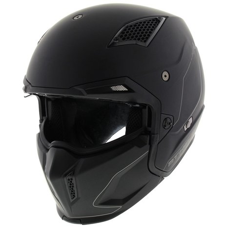 MT Streetfighter SV helm mat zwart