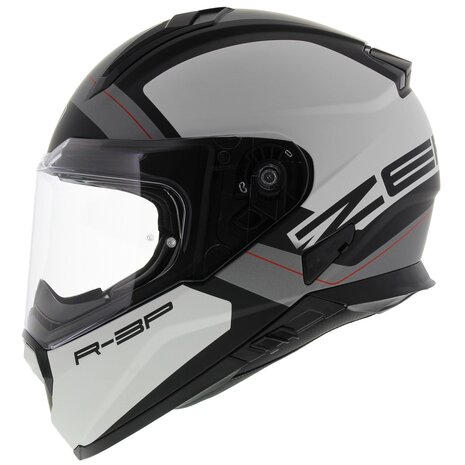 Vemar Motorhelm Zephir Mars mat wit zwart antraciet - Maat XS